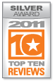 TopTenREVIEWS Silver Award