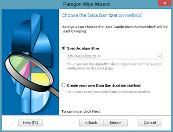 <b>Wipe Wizard</b><br /> helps to irreversibly destroy all on-disk information or only remnants of deleted files/directories left on disk without affecting the used data. Updated disk wiping technology now gives you deletion functions for SSDs and erases SSD data safely without shortening the SSD’s service life! 